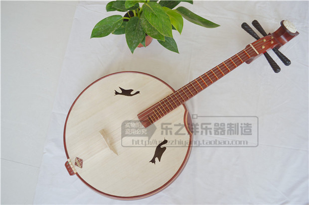 紅木黑檀軸大阮