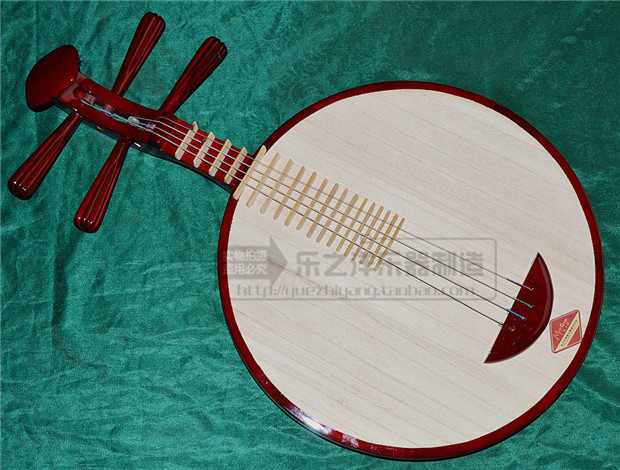 仿紅木月琴