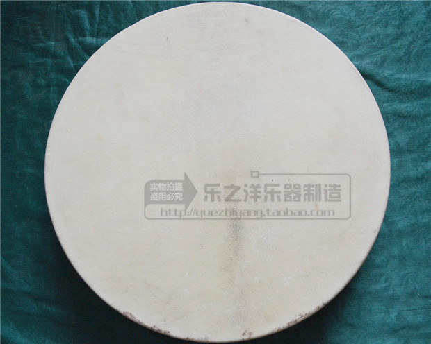 43CM 雞翅木牛皮手鼓